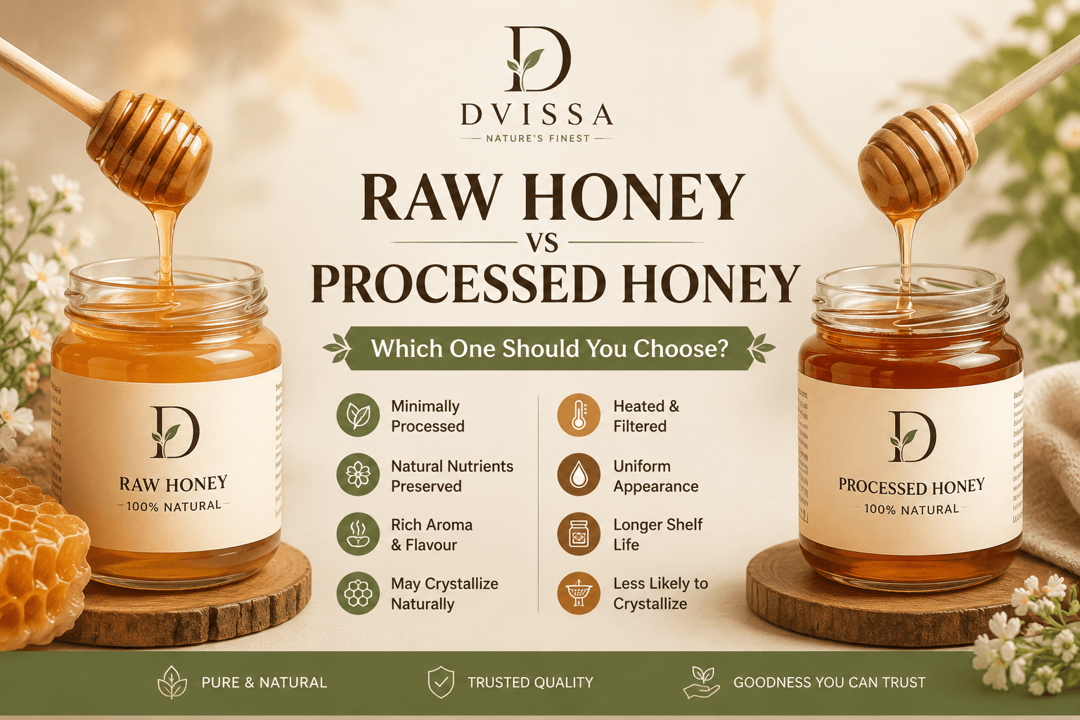 Raw Honey vs Processed Honey: Which One Should You Choose?